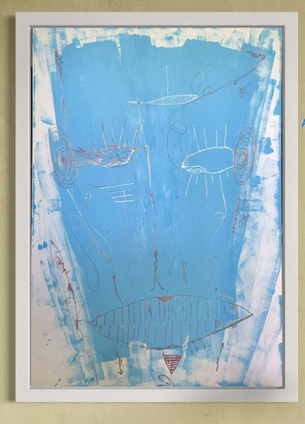 portrait Blue - Artist: Ehsan Jafari